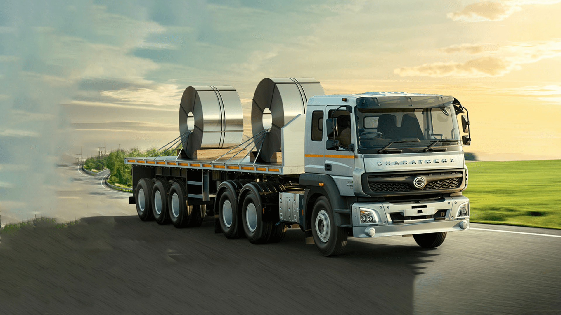 Light and heavy duty range of BharatBenz trucks unveiled - The Economic  Times Video | ET Now